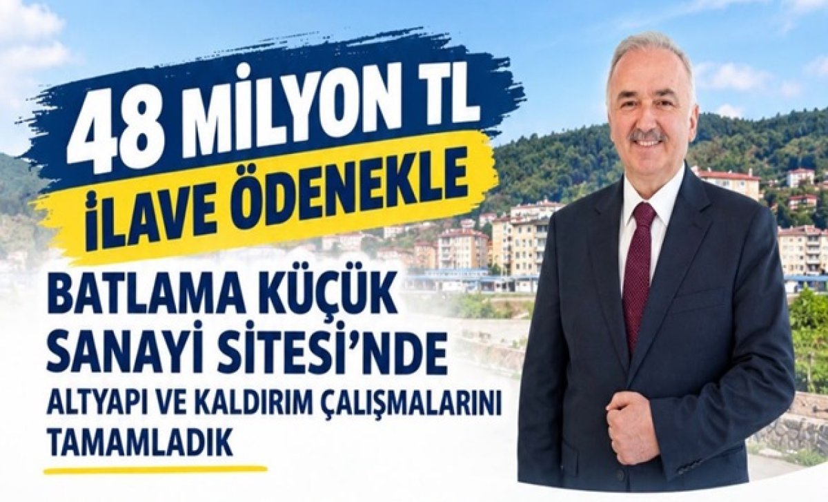 AK Parti Giresun Milletvekili Temür, ''önemli bir altyapı yatırımını tamamladık''
